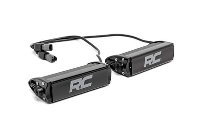 6 Inch Chrome Series LED Light Bar | Single Row | Pair - Image 2