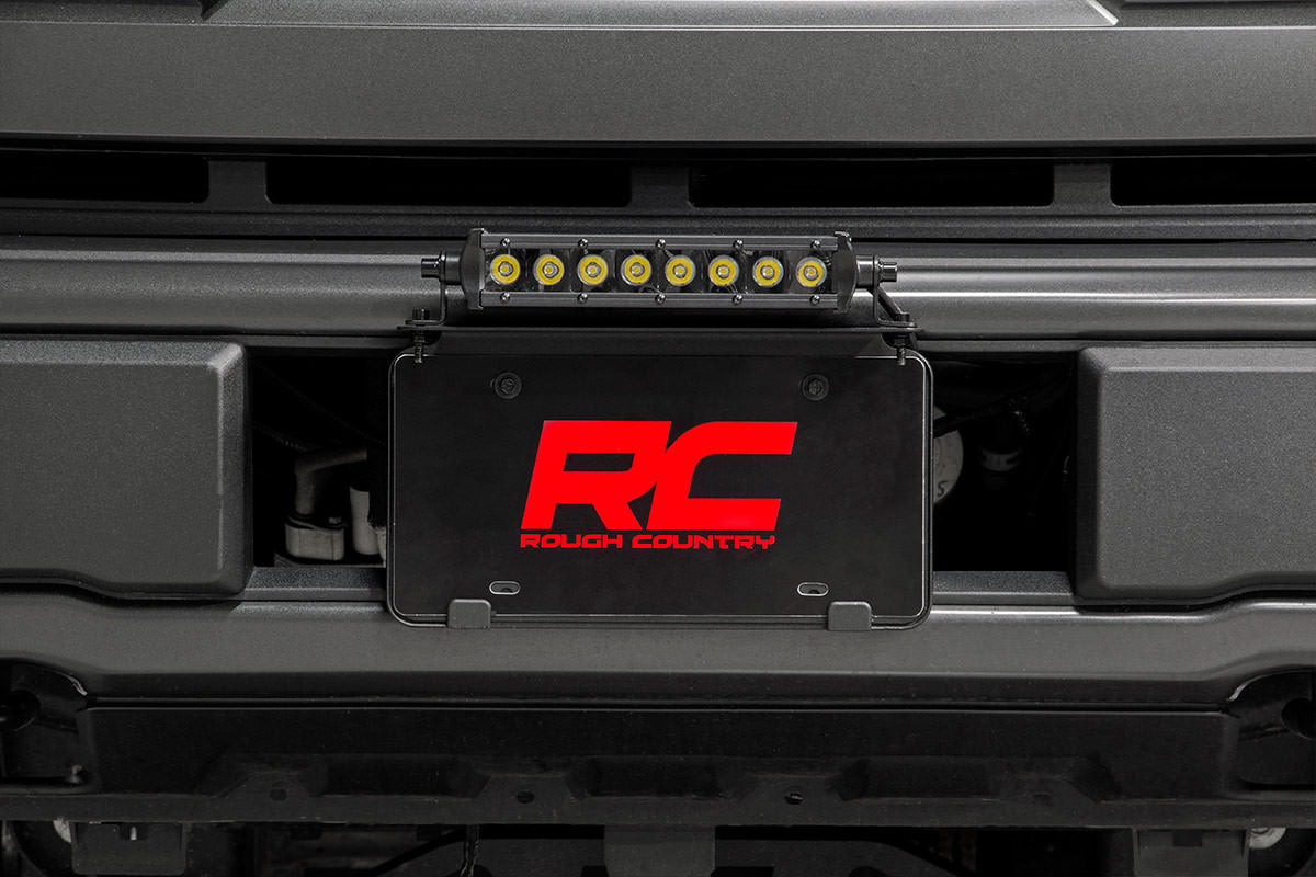 8 Inch Black Series LED Light Bar | Single Row | Amber DRL - Image 5