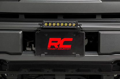 8 Inch Black Series LED Light Bar | Single Row | Amber DRL - Image 5