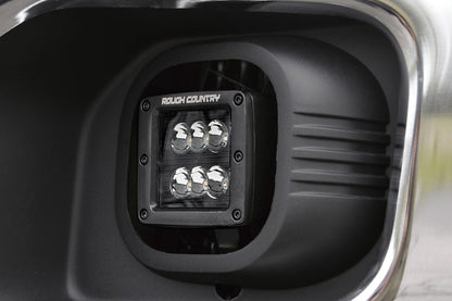 LED Light Kit | Fog Mount | 2" Black Pair | Ford F-250/F-350 Super Duty (11-16) - Image 2