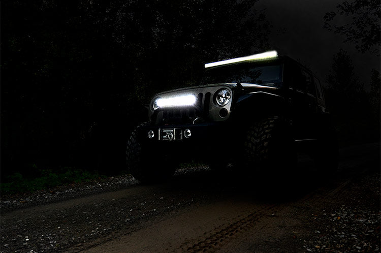 20 Inch Chrome Series LED Light Bar | Dual Row | Amber DRL - Image 5