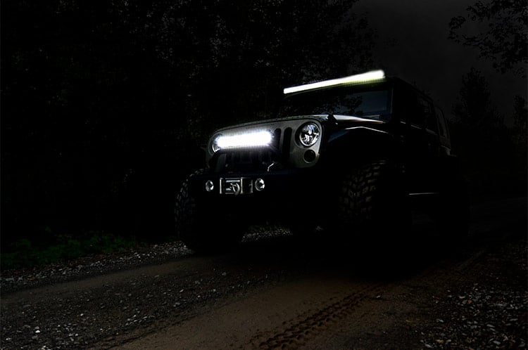 20 Inch Chrome Series LED Light Bar | Dual Row | Cool White DRL - Image 3