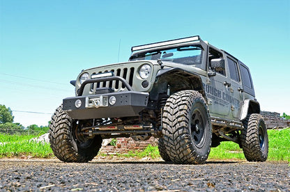 LED Light | Windshield Mnt | 50" Black Dual Row | Amber DRL | Jeep Wrangler JK (07-18) - Image 4