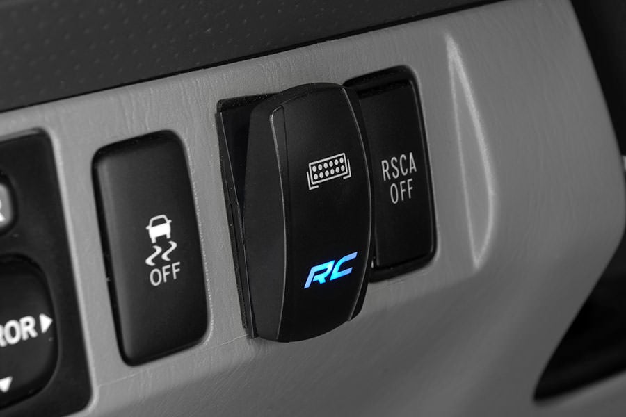Rocker Switch | 2x1 with Logo | Blue Back Light - Image 3