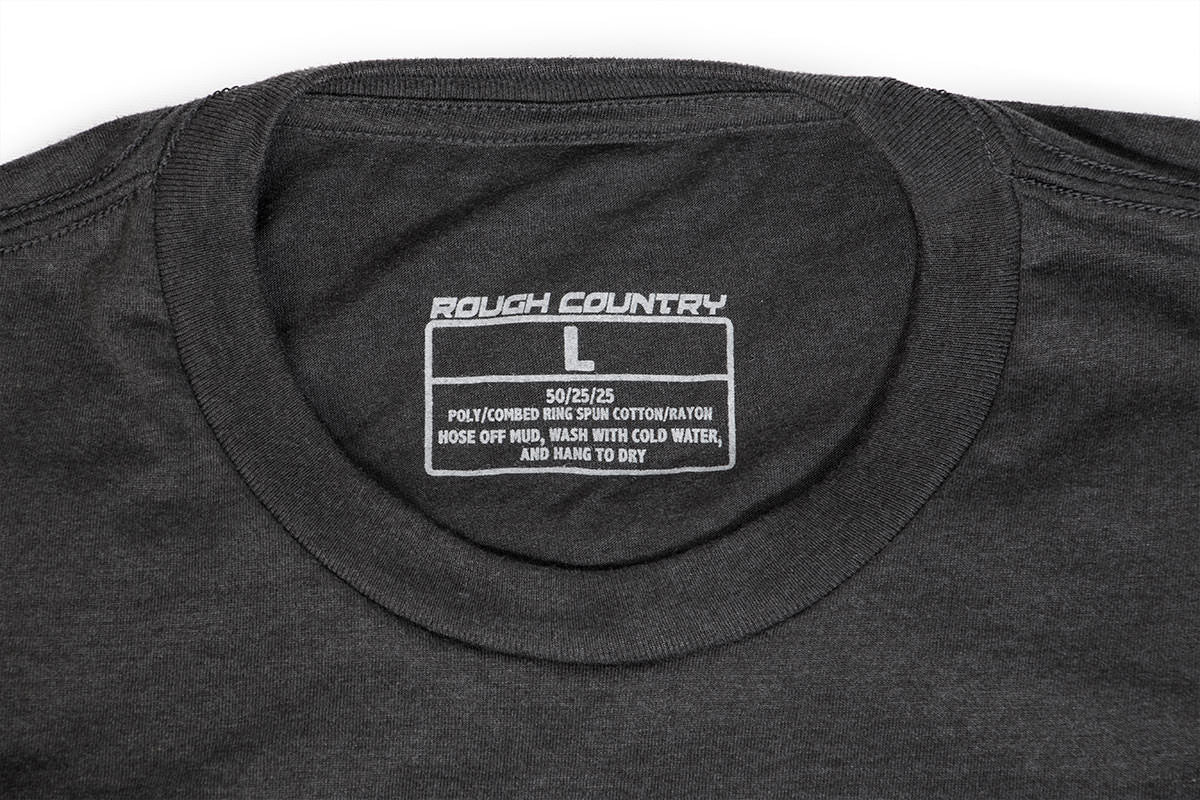 Rough Country T-Shirt | Horizontal Tread | Grey | SM - Image 3