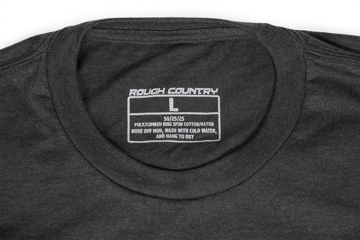 Rough Country T-Shirt | Born & Raised | Black | 2XL - Image 3