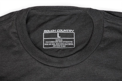 Rough Country T-Shirt | Born & Raised | Black | 2XL - Image 3