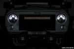 12 Inch Black Series LED Light Bar | Single Row | Amber DRL - Image 4