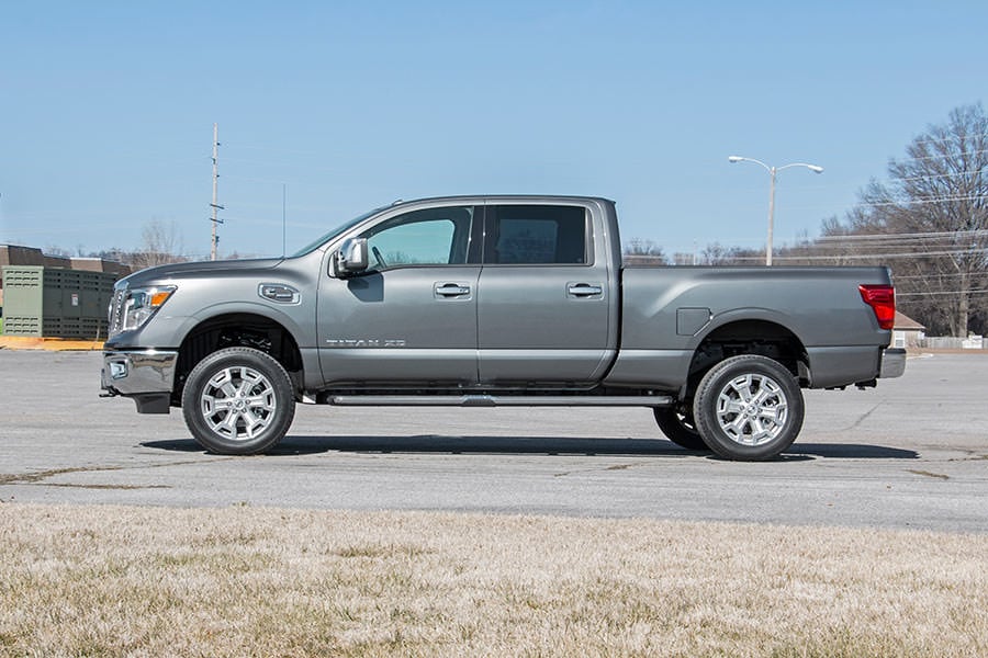 2 Inch Lift Kit | Red Spacers | Nissan Titan XD 2WD/4WD (2016-2024) - Image 5