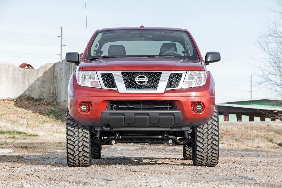 LED Light Kit | Fog Mount | 2" Black Pair | Spot | Nissan Frontier (05-20) - Image 4