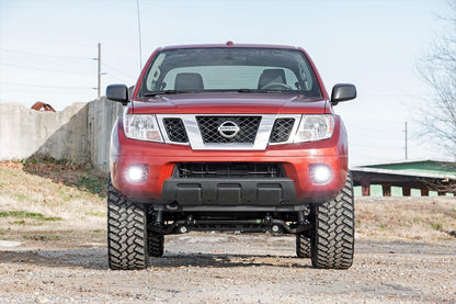 LED Light Kit | Fog Mount | 2" Black Pair | Spot | Nissan Frontier (05-20) - Image 5