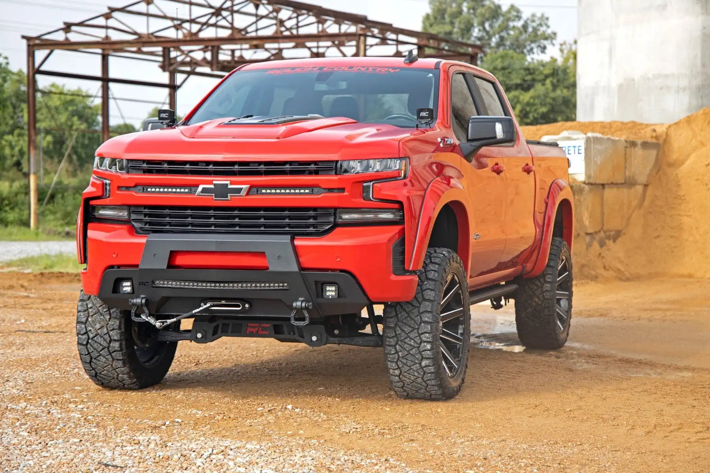 HIDDEN WINCH BUMPER CHEVY SILVERADO 1500 2WD/4WD (2019-2022)