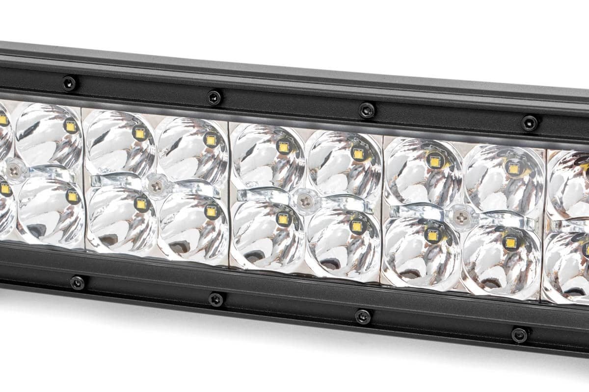 30 Inch Chrome Series LED Light Bar | Curved | Dual Row | Cool White DRL - Image 4