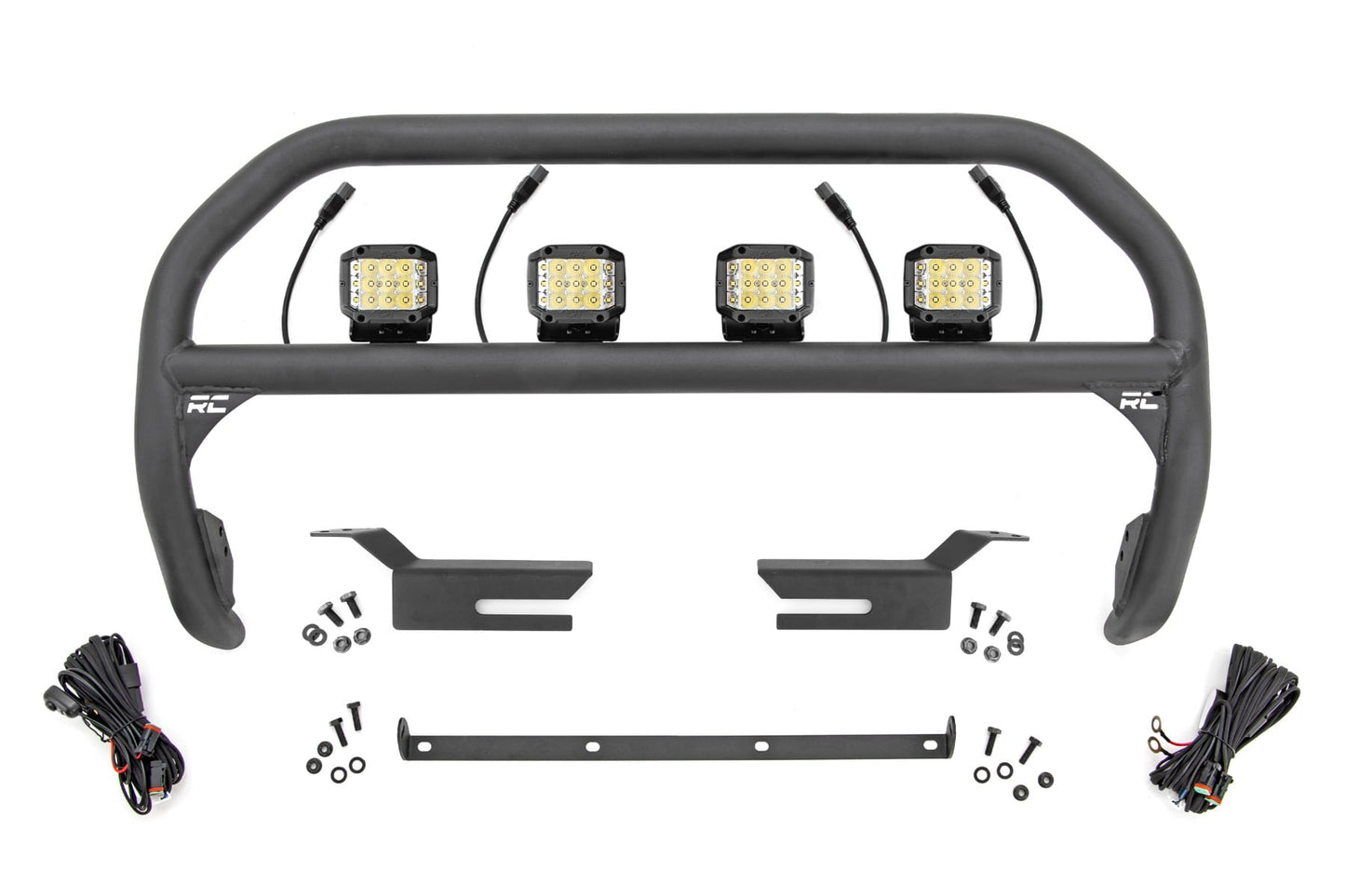 Nudge Bar | 3 Inch Wide Angle Led (x4) | Ford Bronco 4WD (2021-2026)