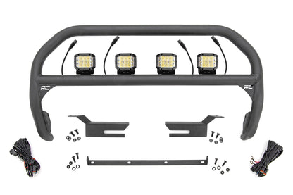 Nudge Bar | 3 Inch Wide Angle Led (x4) | Ford Bronco 4WD (2021-2026)