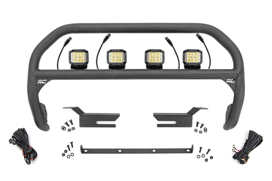 Nudge Bar | 3 Inch Wide Angle Led (x4) | Ford Bronco 4WD (2021-2026)