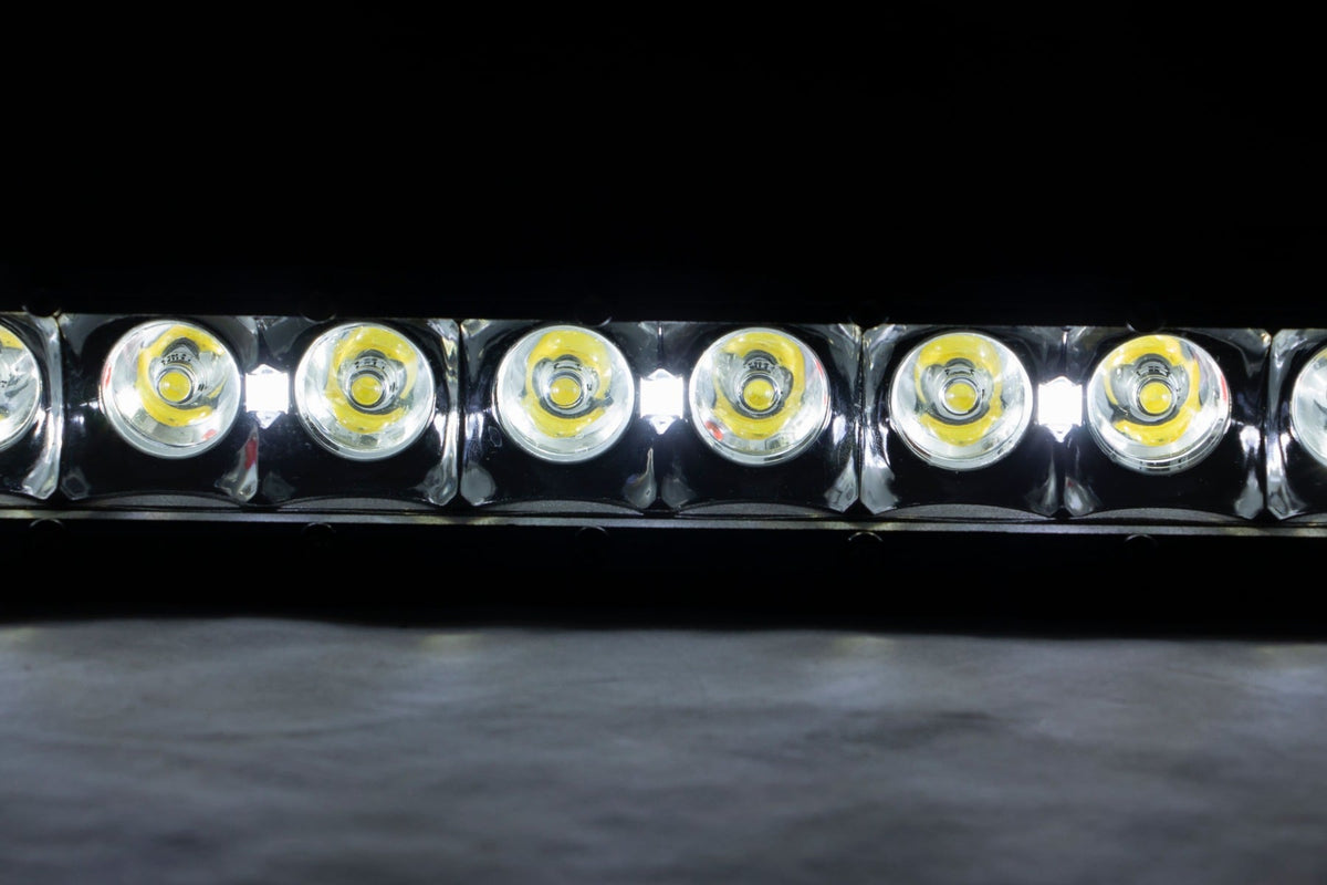12 Inch Black Series LED Light Bar | Single Row | Cool White DRL - Image 5