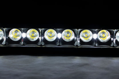 12 Inch Black Series LED Light Bar | Single Row | Cool White DRL - Image 5