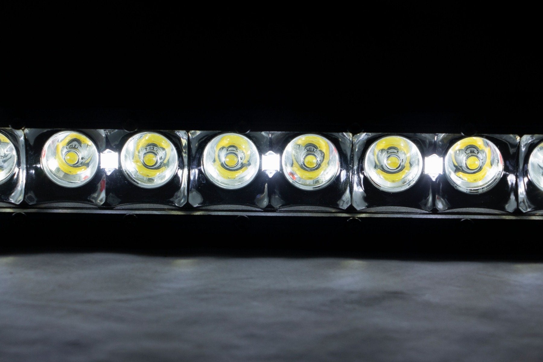 30 Inch Black Series LED Light Bar | Curved | Single Row | Cool White DRL - Image 4