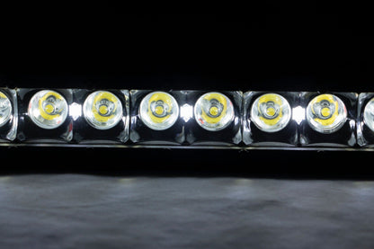 30 Inch Black Series LED Light Bar | Curved | Single Row | Cool White DRL - Image 4