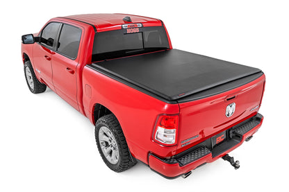 Soft Roll Up Bed Cover | 5'7" Bed | No Rambox | Ram 1500 (19-26)/1500 TRX (21-24) - Image 2
