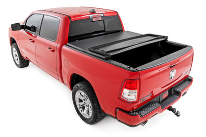 Soft Tri-Fold Bed Cover | 5'7" Bed | Ram 1500 (19-26)/1500 TRX (21-24) - Image 3