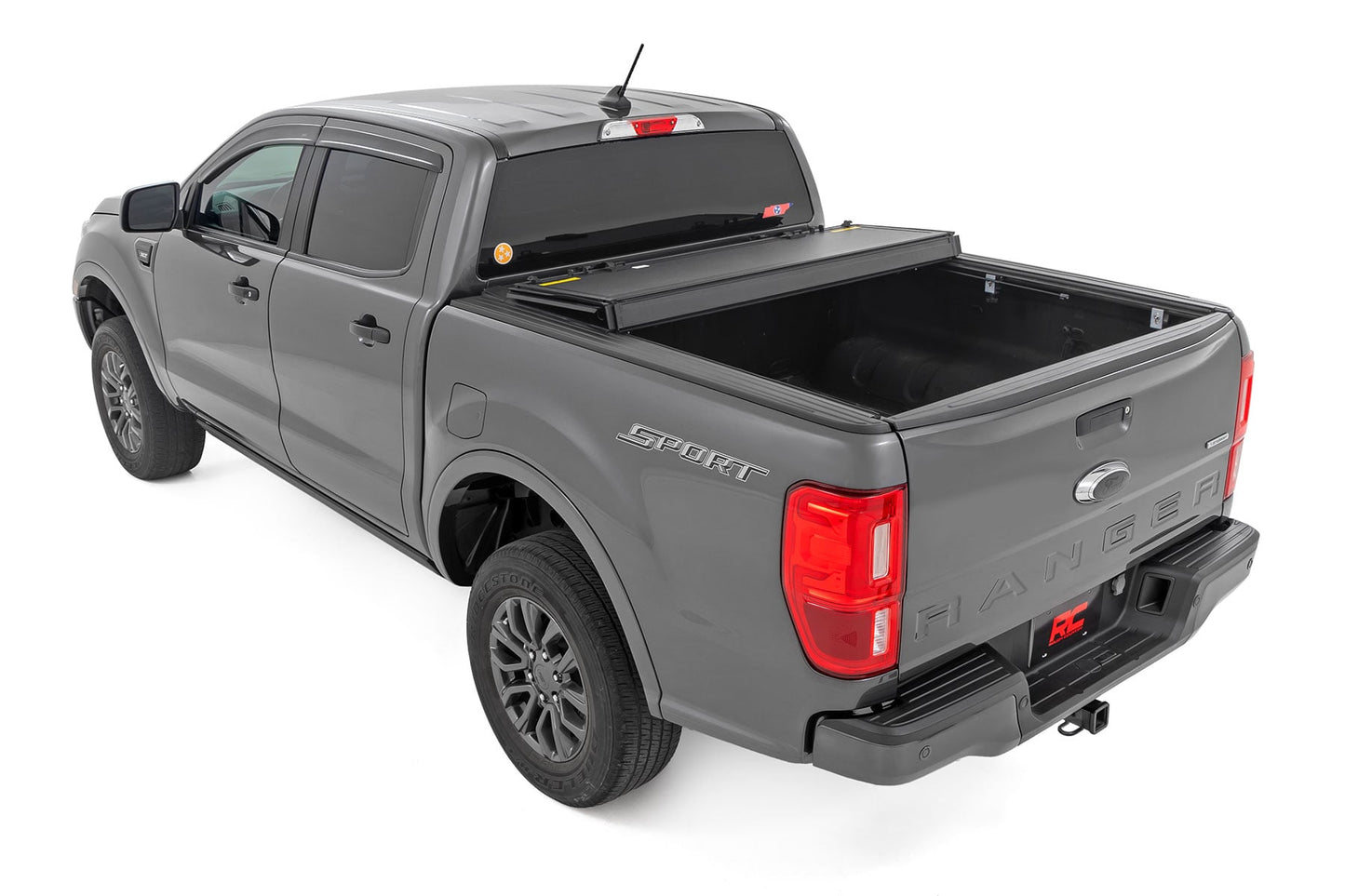 Hard Tri-Fold Flip Up Bed Cover | 5' Bed | Ford Ranger 2WD/4WD (2019-2023) - Image 5