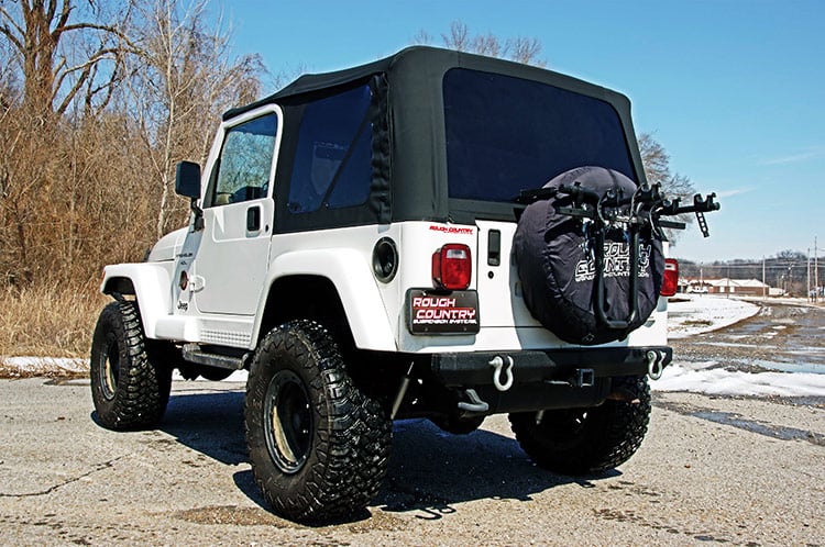 Soft Top | Replacement | Black | Full Doors | Jeep Wrangler TJ 4WD (97-06) - Image 4