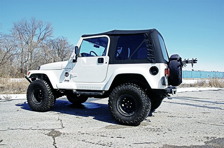 Soft Top | Replacement | Black | Full Doors | Jeep Wrangler TJ 4WD (97-06) - Image 3