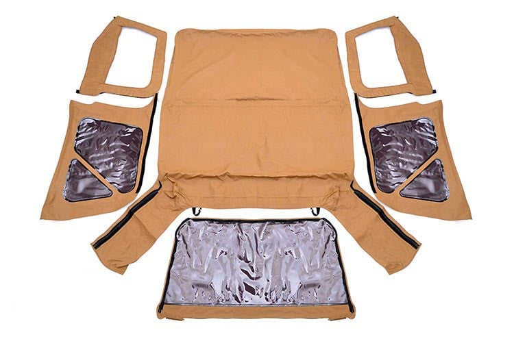 Soft Top | Replacement | Spice | Half Doors | Jeep Wrangler TJ 4WD (97-06) - Image 2