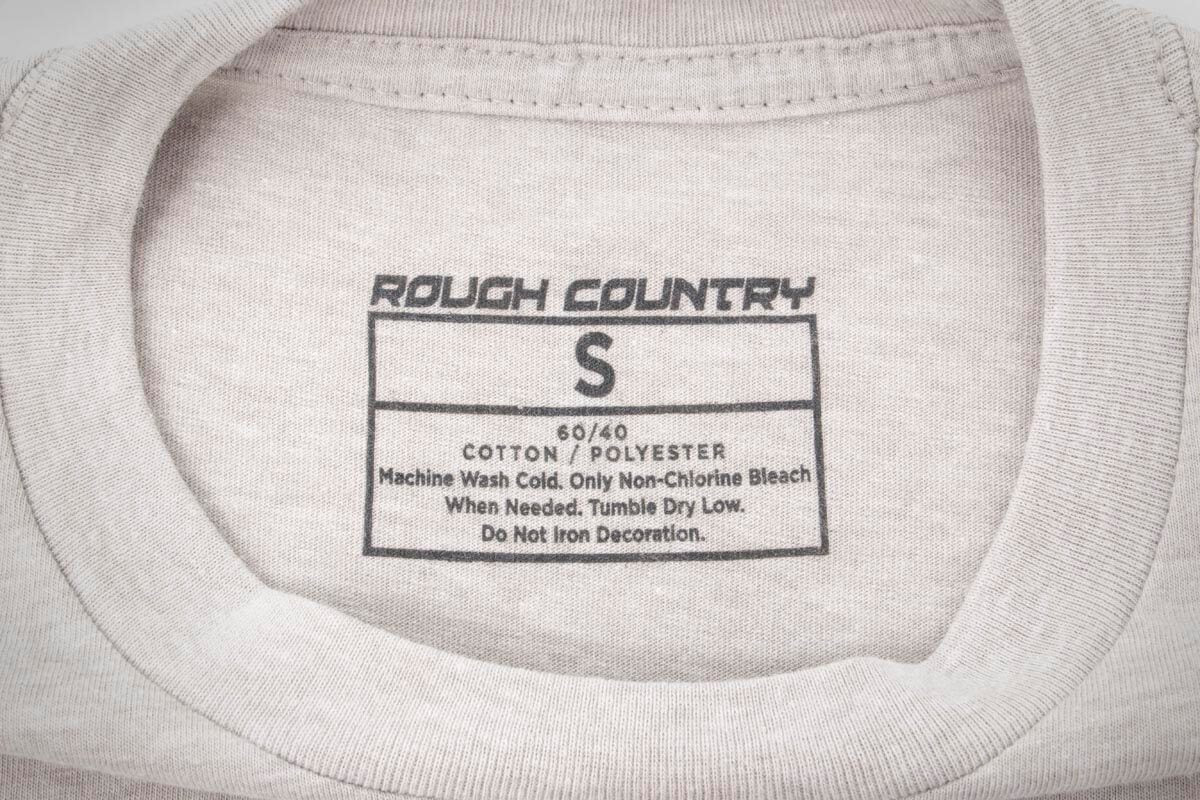 Rough Country T-Shirt | Logo | Grey | MD - Image 3
