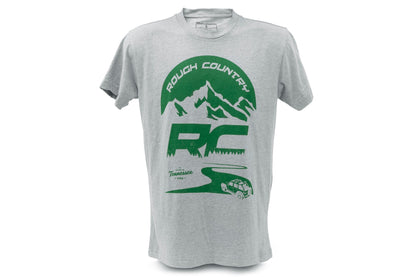 Rough Country T-Shirt | RC Mountains | HEATHER GRAY | XL