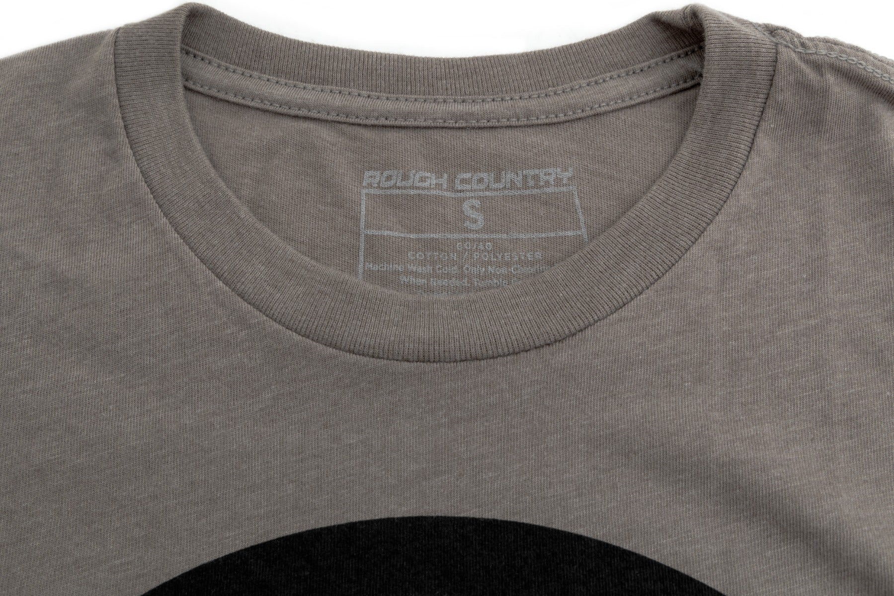 Rough Country T-Shirt | RC Mountains | Warm Gray | SM - Image 3