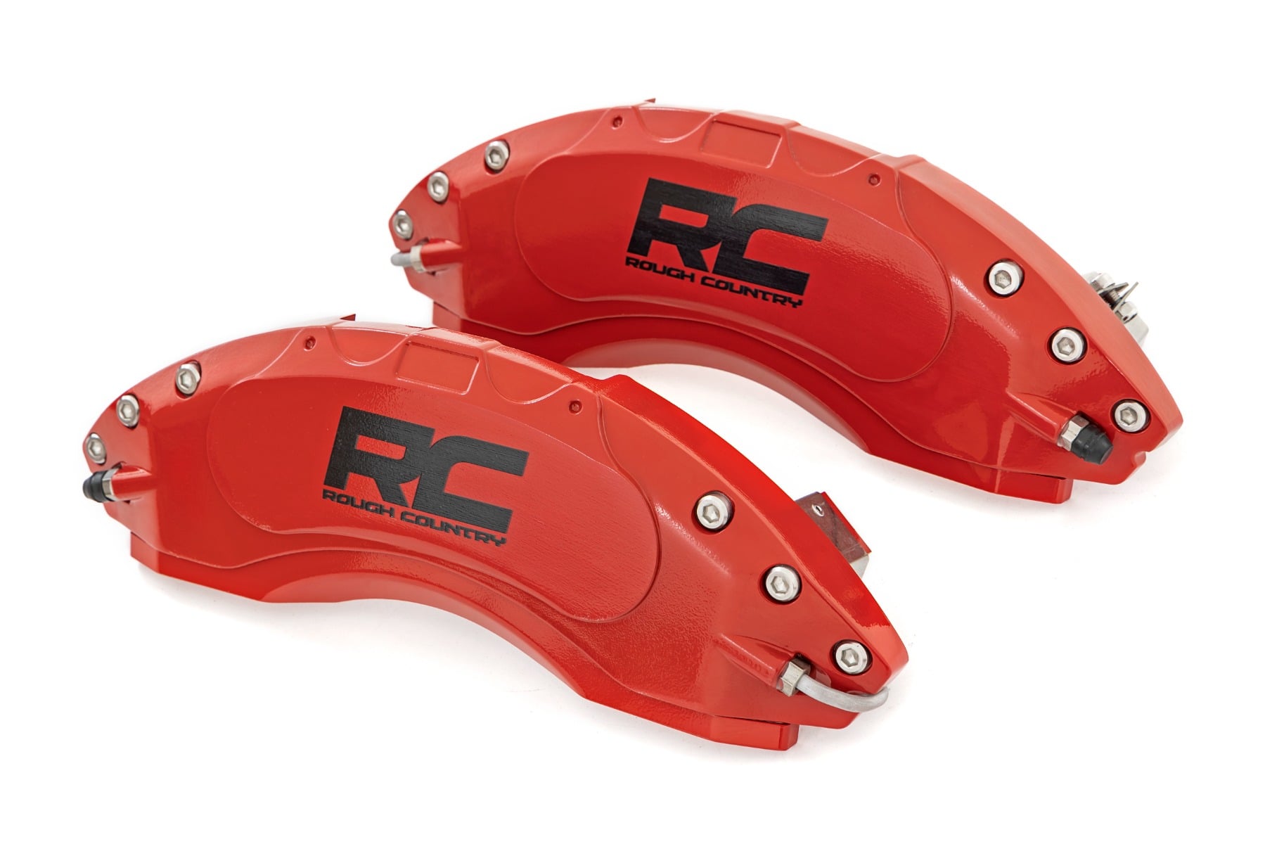 Caliper Covers | Front and Rear | Red | Toyota 4Runner 2WD/4WD (2003-2024) - Image 6