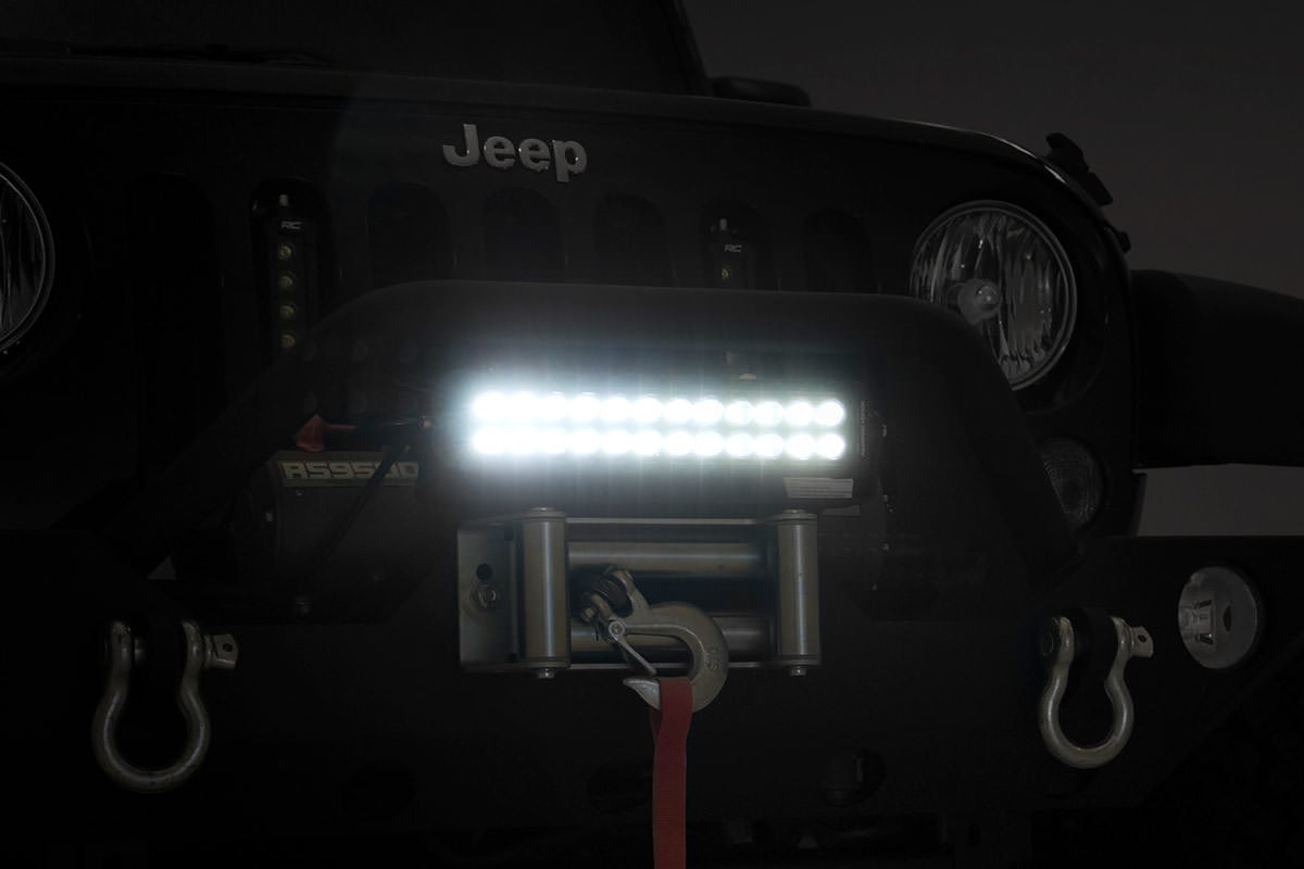 12 Inch Black Series LED Light Bar | Dual Row - Image 4