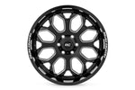 Rough Country 96 Series Wheel | One-Piece | Gloss Black | 20x9 | 6x5.5 | -12mm - Image 2