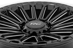 Rough Country 97 Series Wheel | One-Piece | Gloss Black | 17x9 | 6x5.5 | -12mm - Image 5