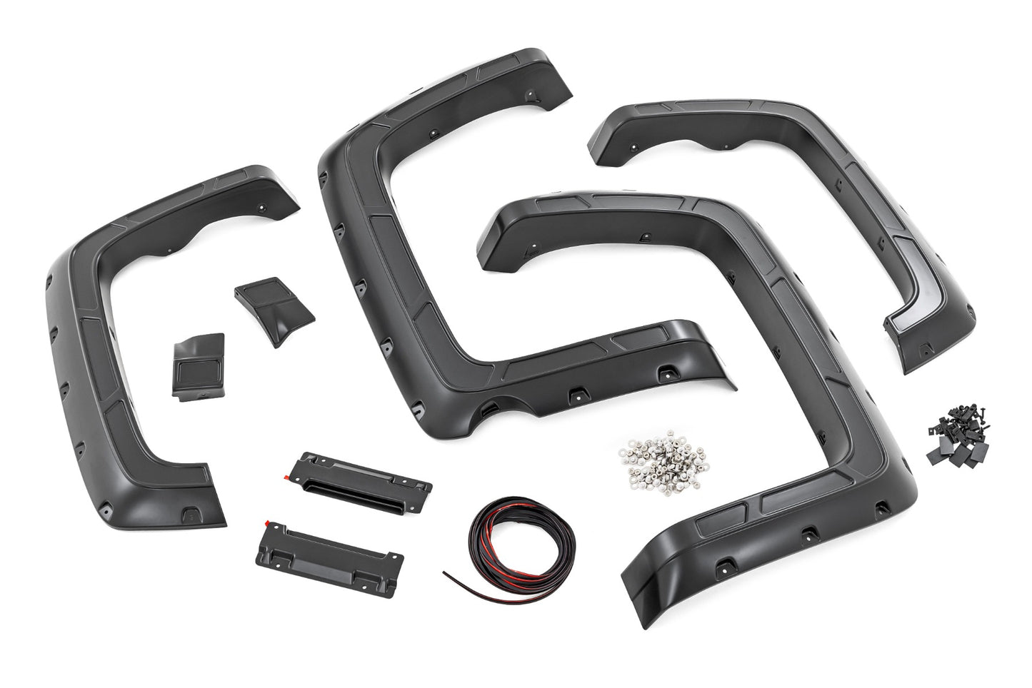 Fender Flares | Defender l 5'9" Bed  | G9K Satin Steel | Chevy Silverado 1500 (14-18 & Classic)