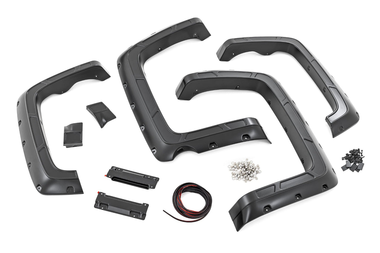 Fender Flares | Defender l 5'9" Bed  | GJI Shadow Gray | Chevy Silverado 1500 (14-18 & Classic)