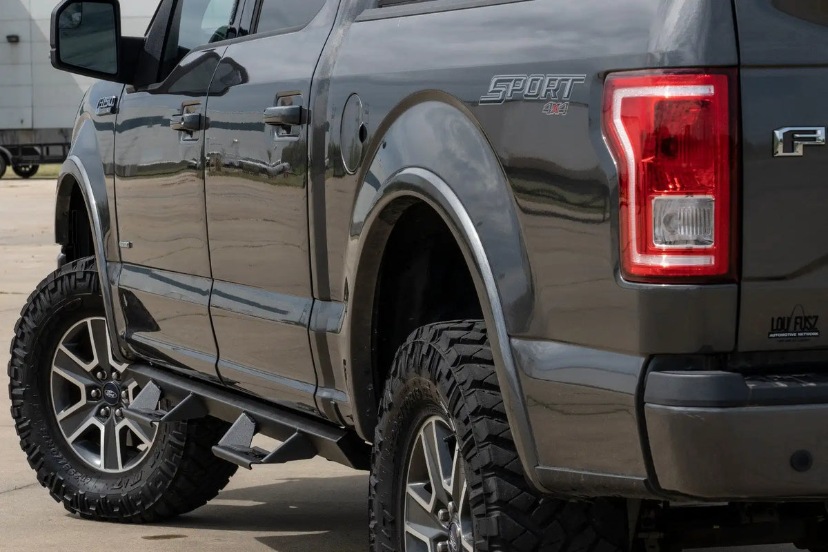 AL2 DROP STEPS CREW CAB | FORD F-150/LIGHTNING/F-250/F-350/RAPTOR (15-23)