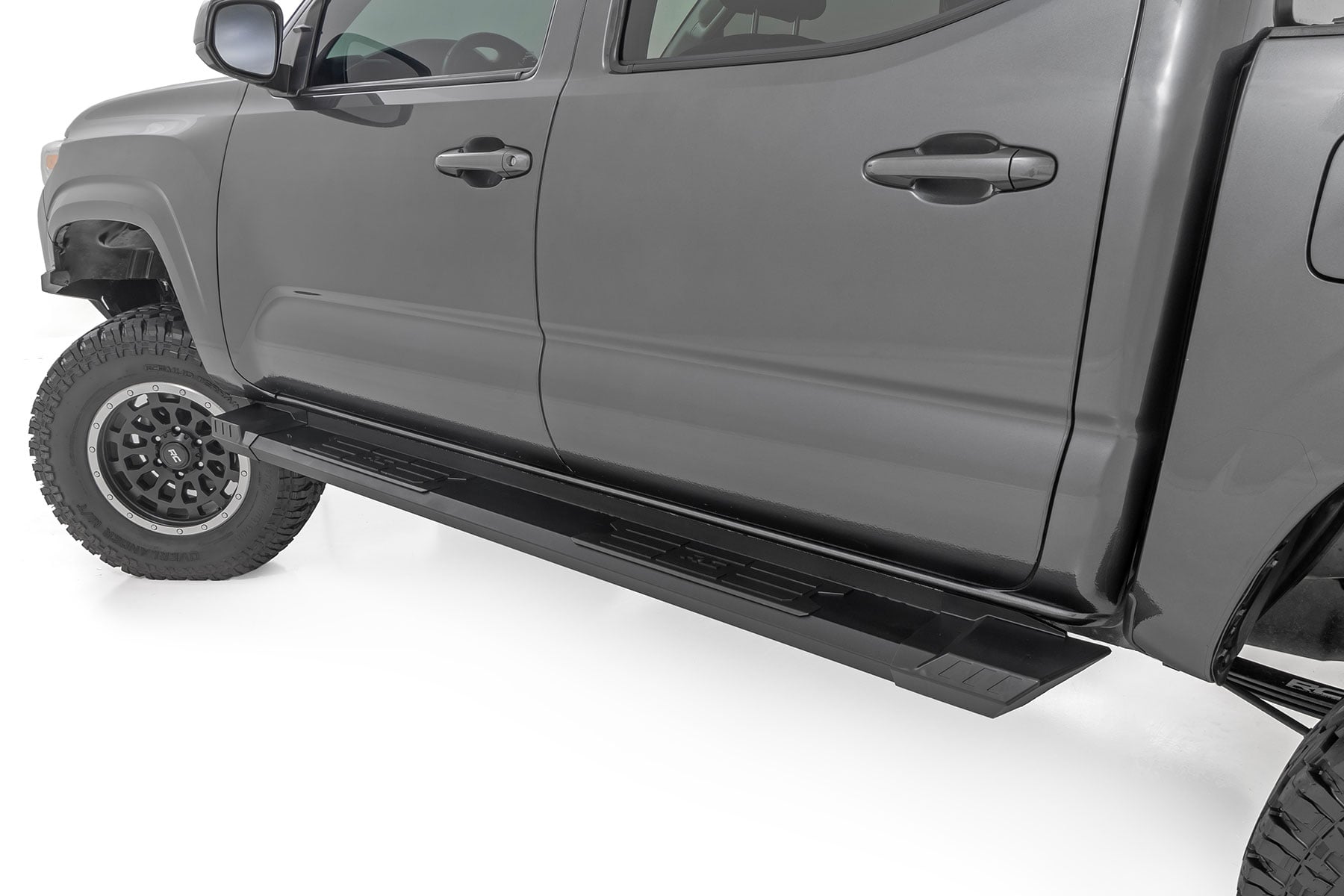 HD2 Aluminum Running Boards | Double Cab | Toyota Tacoma 2WD/4WD (2005-2023) - Image 2
