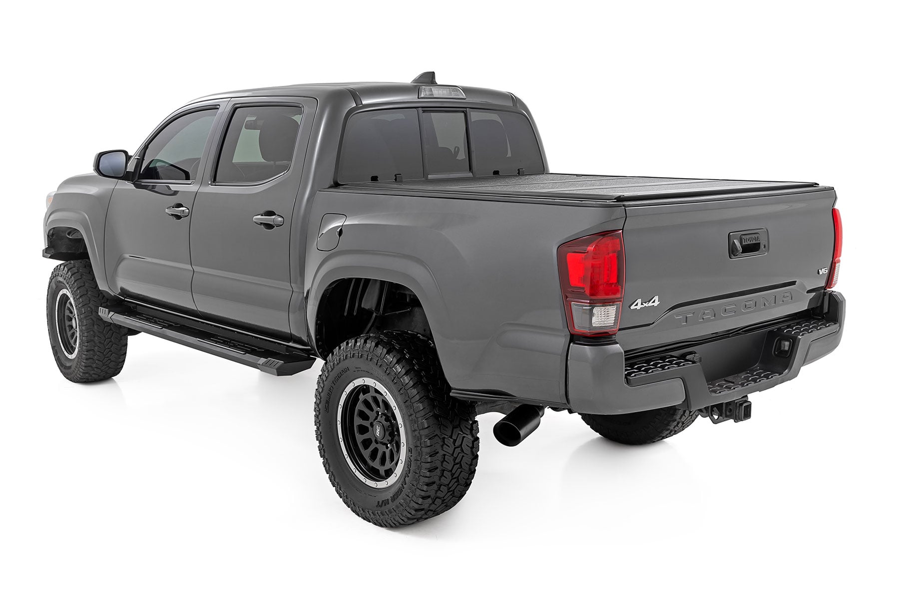 HD2 Aluminum Running Boards | Double Cab | Toyota Tacoma 2WD/4WD (2005-2023) - Image 3