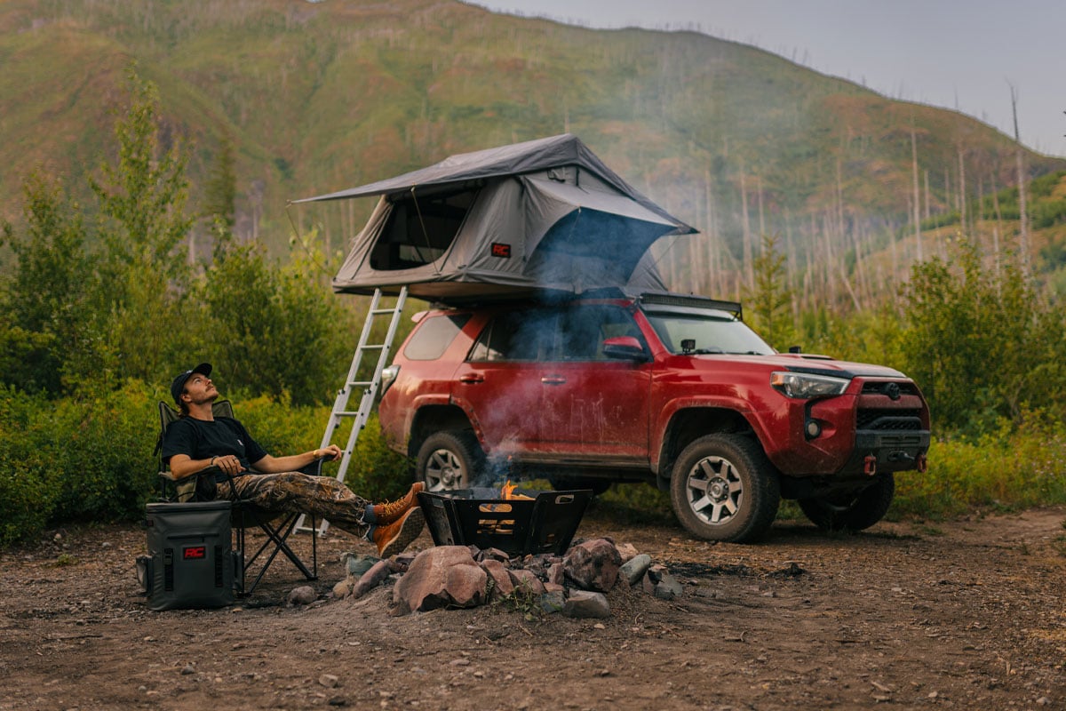 Roof Top Tent | Rack Mount | 12 Volt Accessory & LED Light Kit - Image 6