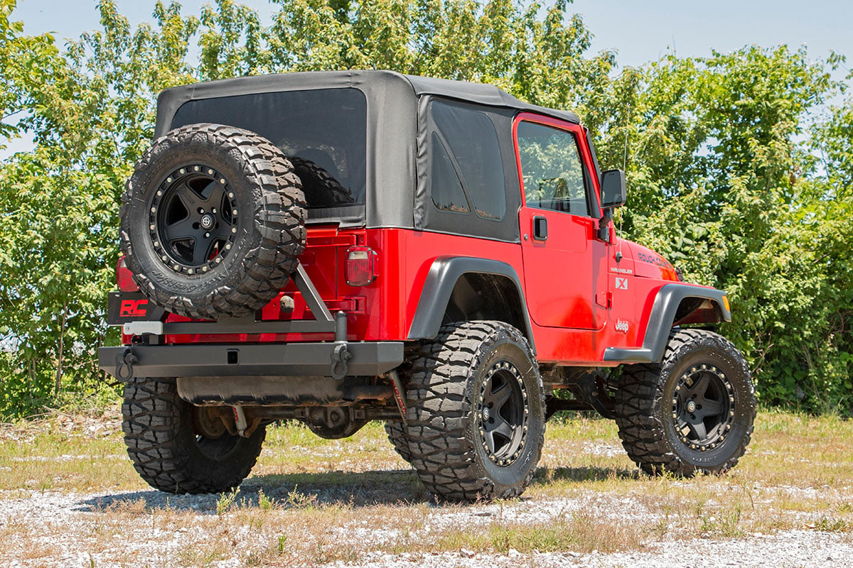 Rear Bumper | Tire Carrier | Jeep Wrangler TJ (97-06)/Wrangler Unlimited (04-06) - Image 4