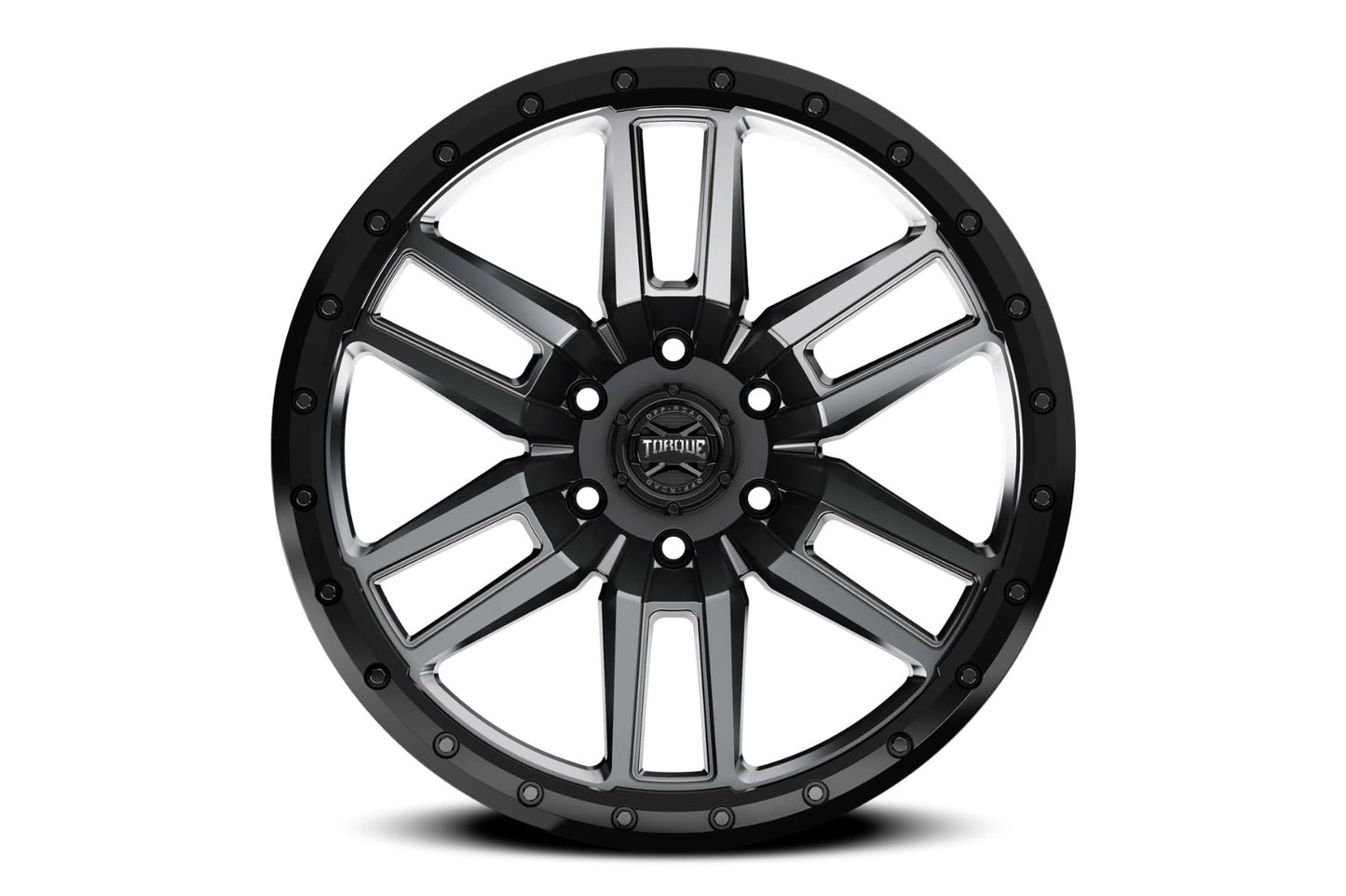 Torque Pritchett | Anthracite w/Black Lip | 20x9 | 6x135 | -12mm - Image 3