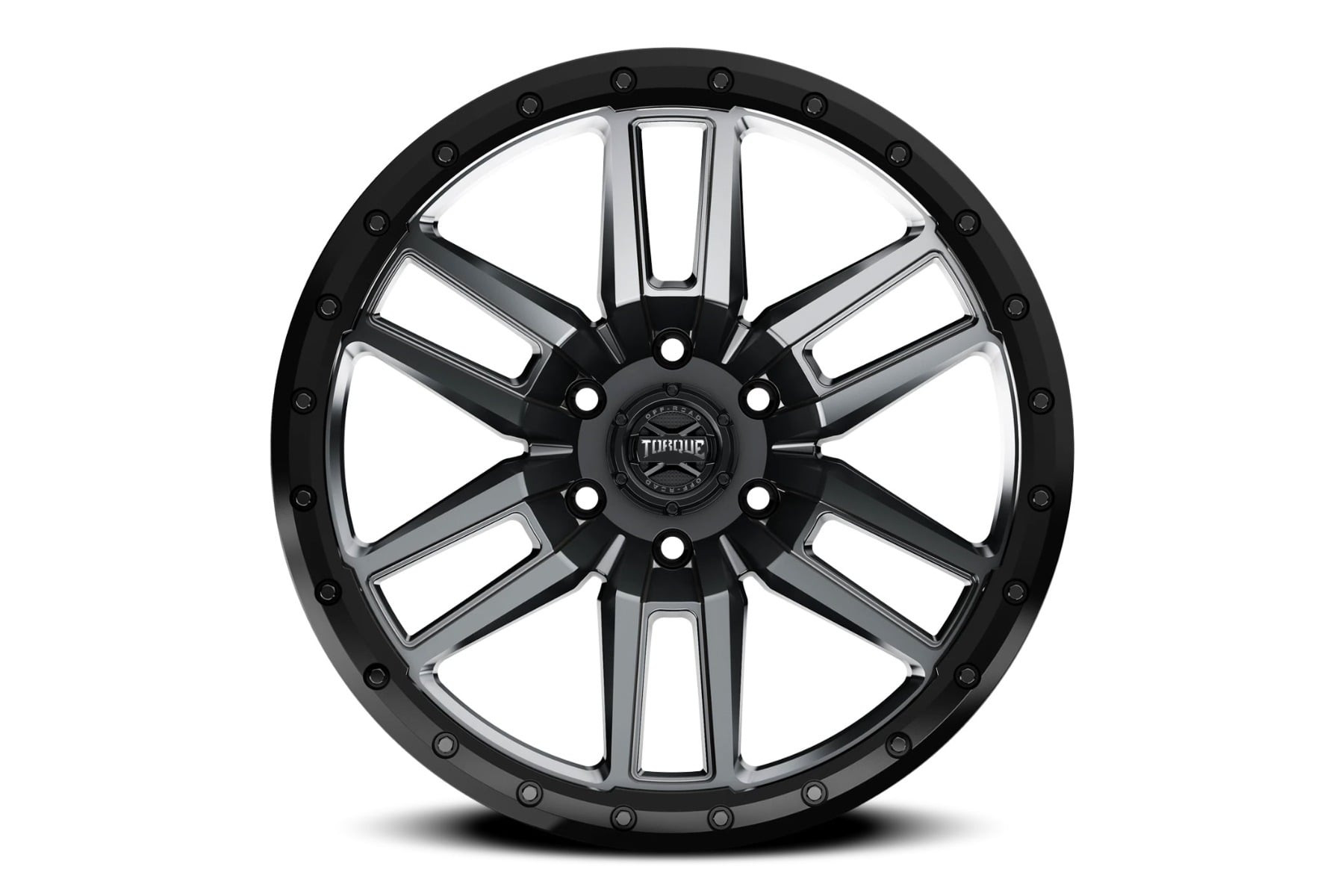 Torque Pritchett | Anthracite w/Black Lip | 20x9 | 6x135 | -12mm - Image 3