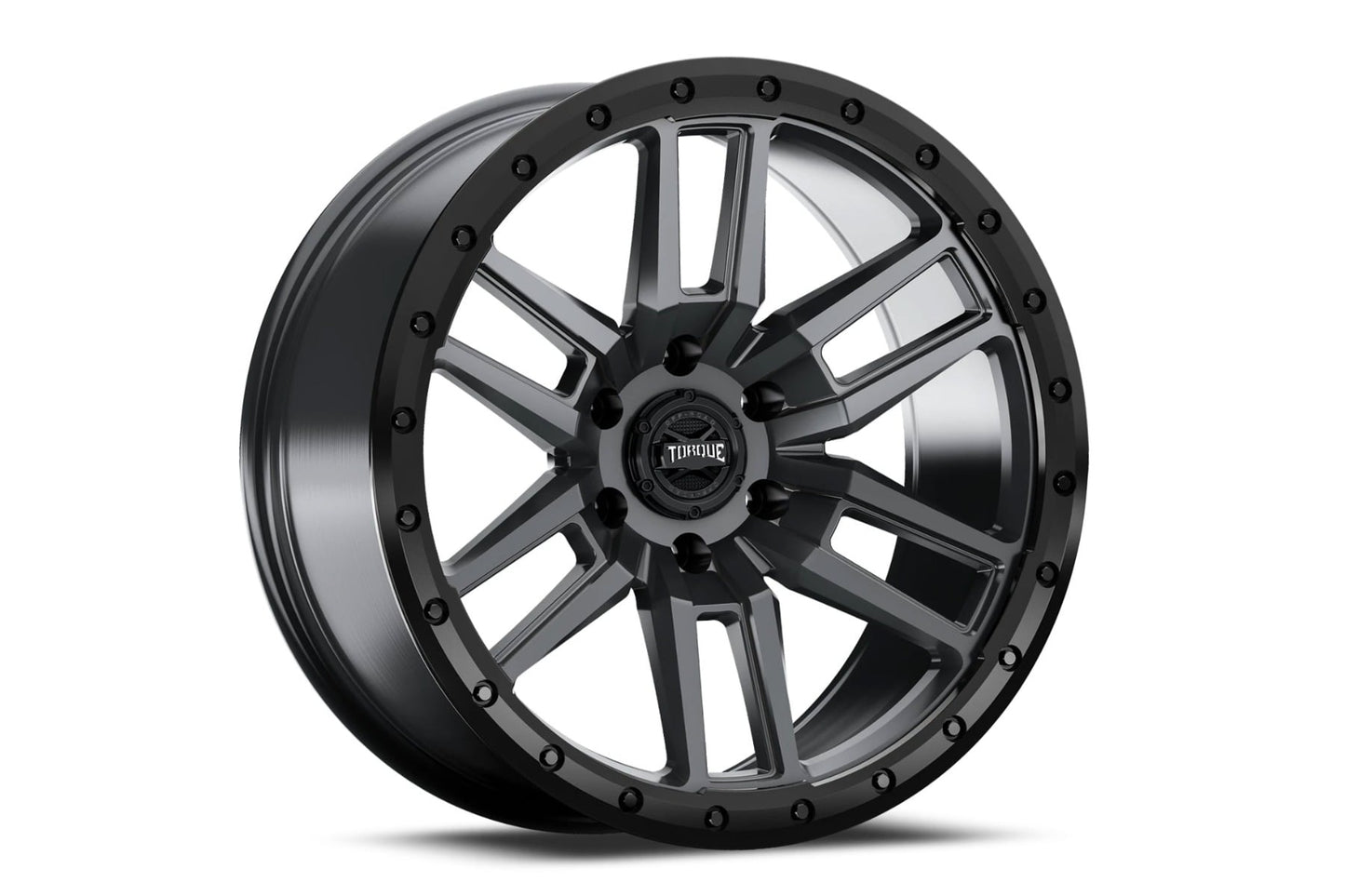 Torque Pritchett | Anthracite w/Black Lip | 20x9 | 6x135 | -12mm