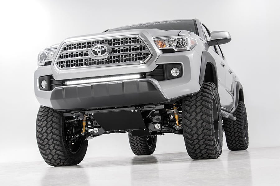 LED Light Kit | Lower Grille Mount | 30" Black Single Row | Toyota Tacoma (16-23) - Image 5