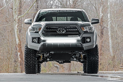 LED Light Kit | Lower Grille Mount | 30" Black Single Row | Toyota Tacoma (16-23) - Image 6