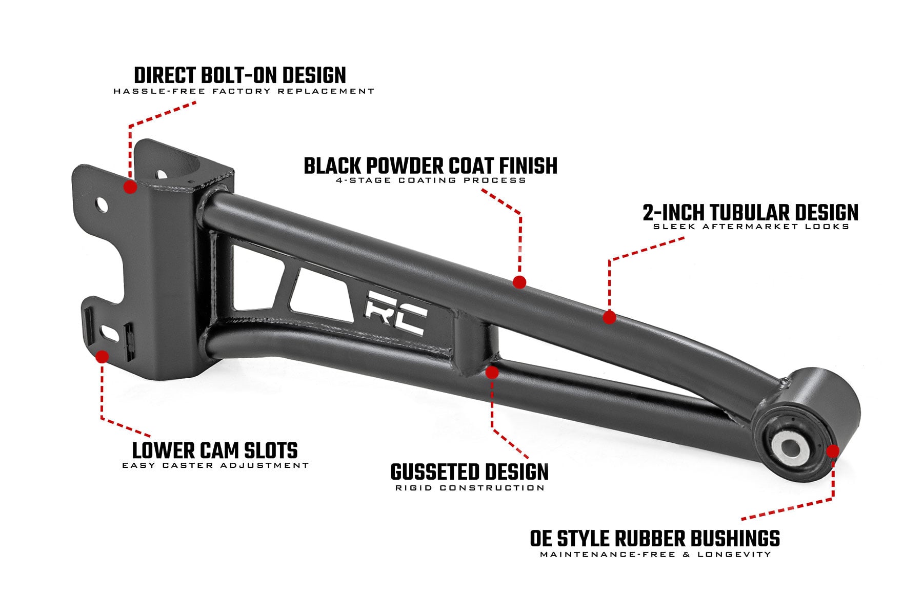 Radius Arm Upgrade | Ford F-250/F-350 Super Duty 4WD (2005-2022) - Image 2